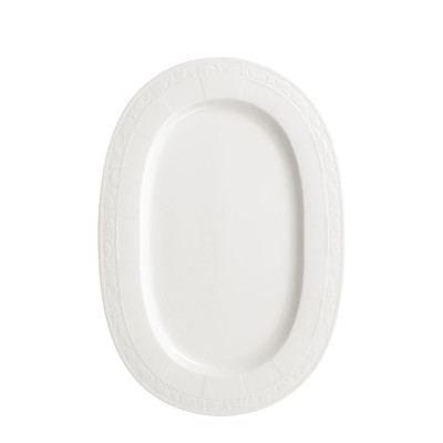 Блюдо овальное 41см White Pearl Villeroy & Boch	 Блюдо овальное 41см White Pearl Villeroy & Boch