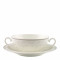 Чаша суповая с блюдцем 0,4л Gray Pearl Villeroy & Boch	