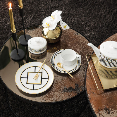 Сахарница 0,33л MetroChic Villeroy & Boch	 Сахарница 0,33л MetroChic Villeroy & Boch