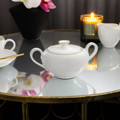 Сахарница 0,35л Anmut Gold Villeroy & Boch	 Сахарница 0,35л Anmut Gold Villeroy & Boch