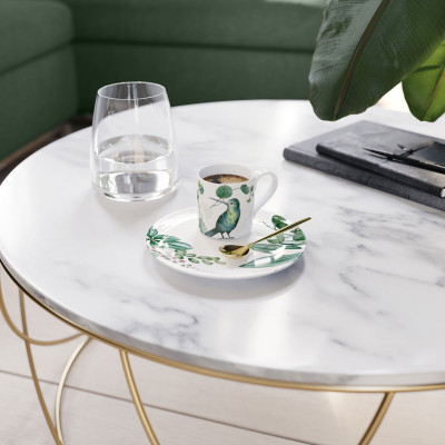 Чашка эспрессо с блюдцем 0,08л Avarua Villeroy & Boch	 Чашка эспрессо с блюдцем 0,08л Avarua Villeroy & Boch