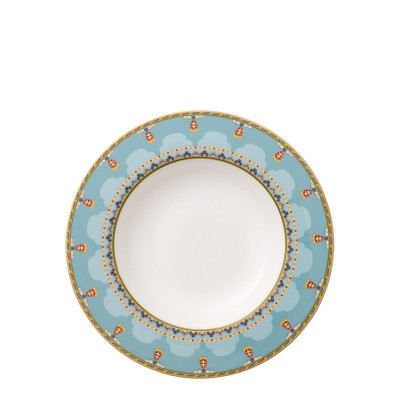 Тарелка суповая 0,33л Samarkand Aquamarin Villeroy & Boch	 Тарелка суповая 0,33л Samarkand Aquamarin Villeroy & Boch