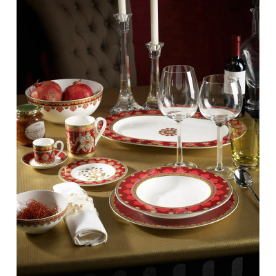 Тарелка главная 28см Samarkand Rubin Villeroy & Boch	 Тарелка главная 28см Samarkand Rubin Villeroy & Boch