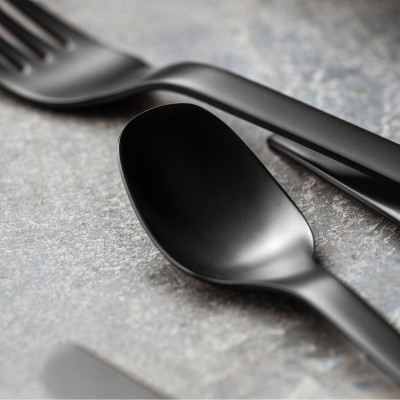 Набор столовых приборов из 20 предметов серии Manufacture Rock Сталь Villeroy & Boch Набор столовых приборов из 20 предметов серии Manufacture Rock Сталь Villeroy & Boch