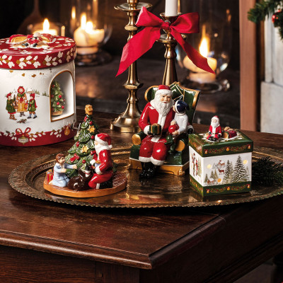 Статуэтка Санта на кресле 15 см Christmas Toys Villeroy & Boch Статуэтка Санта на кресле 15 см Christmas Toys Villeroy & Boch