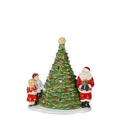 Статуэтка Санта на дереве 23 см от Christmas Toys Villeroy & Boch Статуэтка Санта на дереве 23 см от Christmas Toys Villeroy & Boch