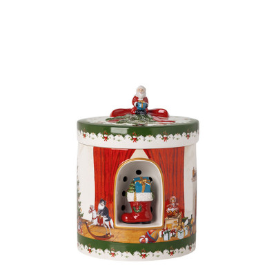 Круглый музыкальный подсвечник Санта с подарками 22 см Christmas Toys Villeroy & Boch Круглый музыкальный подсвечник Санта с подарками 22 см Christmas Toys Villeroy & Boch