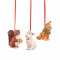 Украшение Лесные животные 7 см 3 шт Nostalgic Ornaments Villeroy & Boch