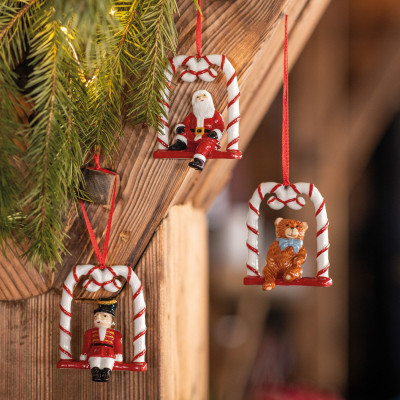 Украшение Качели 18 см 3 шт Nostalgic Ornaments Villeroy & Boch Украшение Качели 18 см 3 шт Nostalgic Ornaments Villeroy & Boch