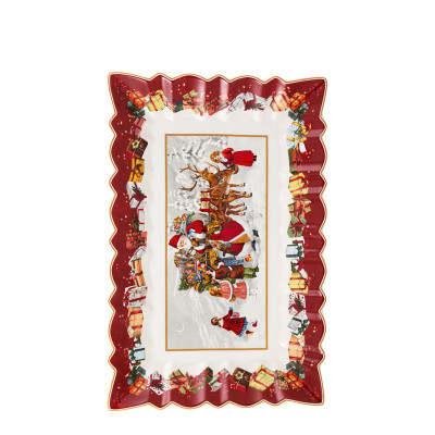 Блюдо для пирога прямоугольное Санта с детьми 35,5x23 см Toy's Fantasy Villeroy & Boch Блюдо для пирога прямоугольное Санта с детьми 35,5x23 см Toy's Fantasy Villeroy & Boch