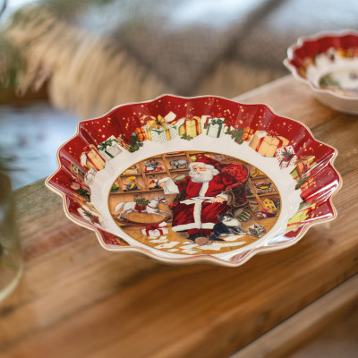 Чаша Читающий Санта 25 см Toy's Fantasy Villeroy & Boch Чаша Читающий Санта 25 см Toy's Fantasy Villeroy & Boch