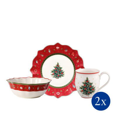 Набор для завтрака на 2 персоны 6 предметов Toy's Delight Villeroy & Boch Набор для завтрака на 2 персоны 6 предметов Toy's Delight Villeroy & Boch