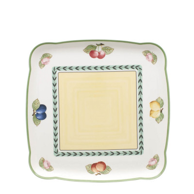 Блюдо квадратное 30см French Garden Charm & Breakfast Villeroy & Boch Блюдо квадратное 30см French Garden Charm & Breakfast Villeroy & Boch