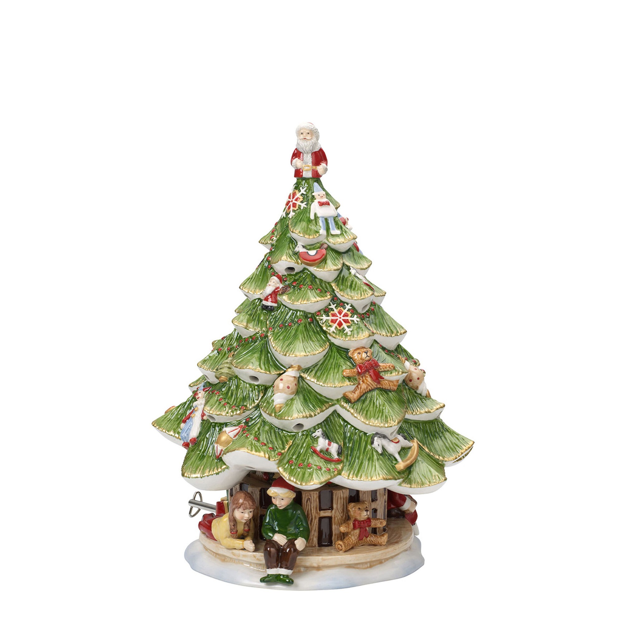 Статуэтка Елка с детьми 30 см Christmas Toys Memory Villeroy