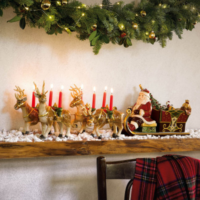 Статуэтка Санта на санях 70 см Christmas Toys Memory Villeroy & Boch Статуэтка Санта на санях 70 см Christmas Toys Memory Villeroy & Boch