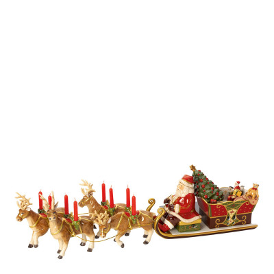 Статуэтка Санта на санях 70 см Christmas Toys Memory Villeroy & Boch Статуэтка Санта на санях 70 см Christmas Toys Memory Villeroy & Boch
