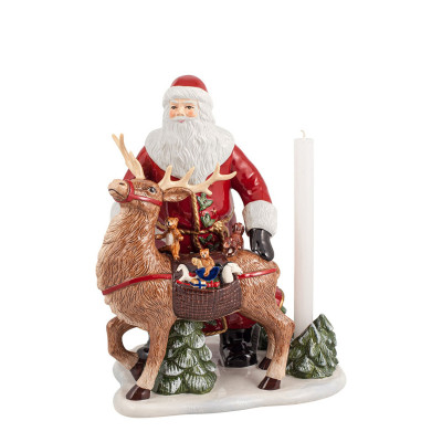 Статуэтка Санта с оленем 35 см Christmas Toys Memory Villeroy & Boch Статуэтка Санта с оленем 35 см Christmas Toys Memory Villeroy & Boch