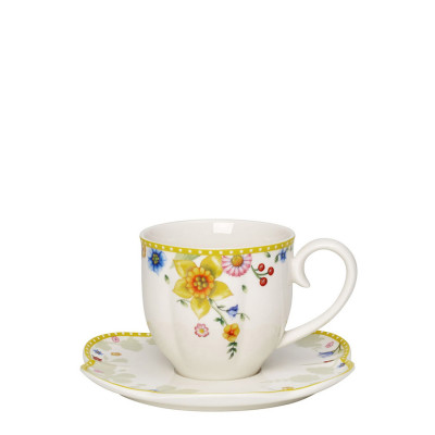 Чашка кофейная с блюдцем 0,26л Spring Awakening Villeroy & Boch Чашка кофейная с блюдцем 0,26л Spring Awakening Villeroy & Boch