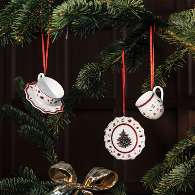 Украшение Набор посуды 6,3 см 3 шт Toy's Delight Villeroy & Boch Украшение Набор посуды 6,3 см 3 шт Toy's Delight Villeroy & Boch