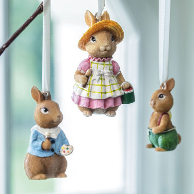Украшение Зайцы 8см, 3шт. Spring Fantasy Villeroy & Boch Украшение Зайцы 8см, 3шт. Spring Fantasy Villeroy & Boch
