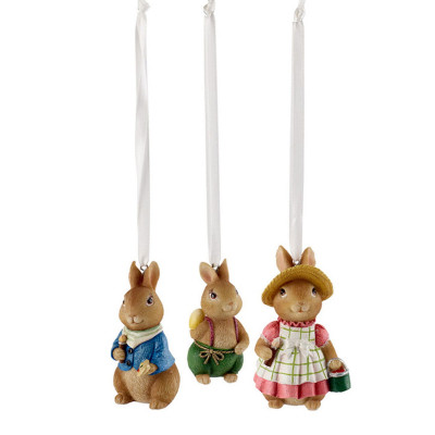 Украшение Зайцы 8см, 3шт. Spring Fantasy Villeroy & Boch Украшение Зайцы 8см, 3шт. Spring Fantasy Villeroy & Boch