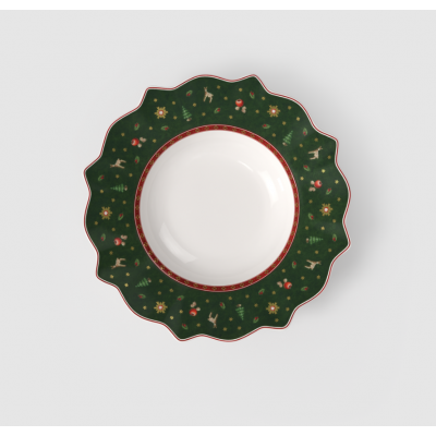 Суповая тарелка Toy's Delight от Villeroy Boch цвет Зеленый, Ø26 см Суповая тарелка Toy's Delight от Villeroy Boch цвет Зеленый, Ø26 см