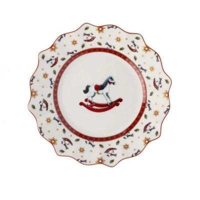Набор десертных тарелок, юбилейный, 4 шт., коллекция Toy's Delight