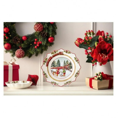 Десертная тарелка 24 см 2025 Annual Christmas Edition Десертная тарелка 24 см 2025 Annual Christmas Edition