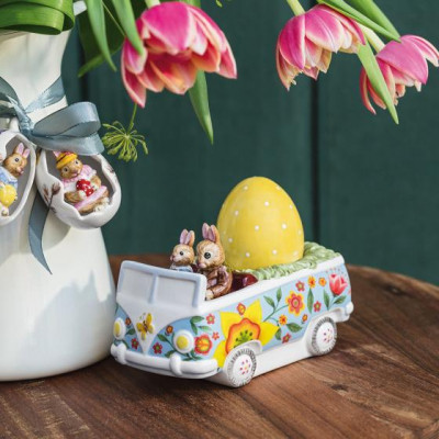 Фигурка Пасхальный автобус 14х7,5х10,5 см Bunny Tales Villeroy & Boch Фигурка Пасхальный автобус 14х7,5х10,5 см Bunny Tales Villeroy & Boch
