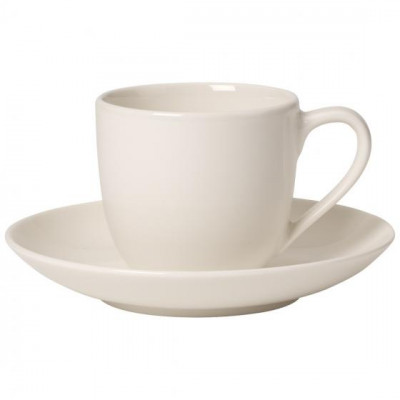 Чашка мокко/эспрессо с блюдцем 0,1л For Me Villeroy & Boch	 Чашка мокко/эспрессо с блюдцем 0,1л For Me Villeroy & Boch