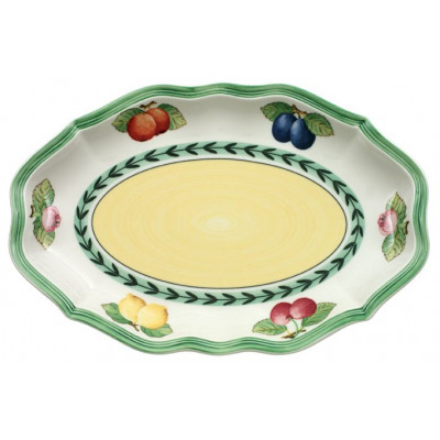 Блюдо овальное 24 см French Garden Fleurence Villeroy & Boch Блюдо овальное 24 см French Garden Fleurence Villeroy & Boch