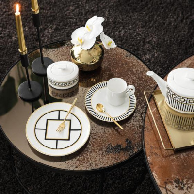 Кофейная чашка 0,21л MetroChic Blanc Villeroy & Boch	 Кофейная чашка 0,21л MetroChic Blanc Villeroy & Boch