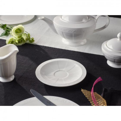 Блюдце 16см White Pearl Villeroy & Boch	 Блюдце 16см White Pearl Villeroy & Boch